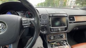 Сломанный передний редуктор Туарег НФ