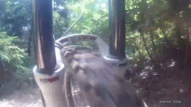 Работа вилки Rock Shox Domaine 200 Mtb