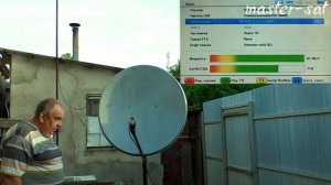 Сканировал спутник AzerSpace 1 46°E Ku