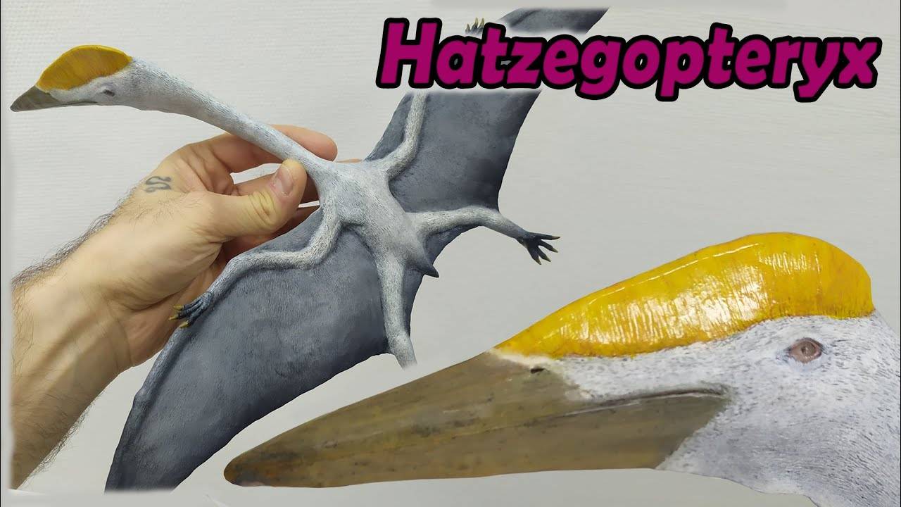 Хатцегоптерикс лепка птерозавра смотреть онлайн