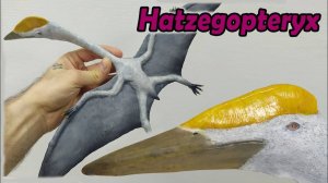 Хатцегоптерикс лепка птерозавра