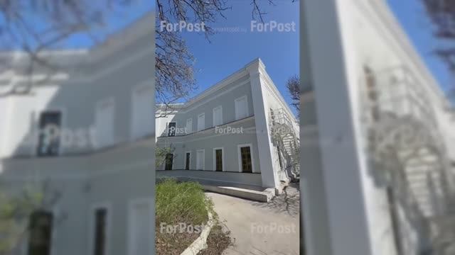 На Историческом бульваре в Севастополе осыпается павильон Рубо смотреть онлайн