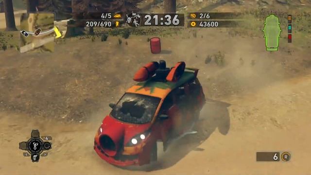 Carmageddon Max Damage #18 (Песочная Трещина, Рулетка Второпях)