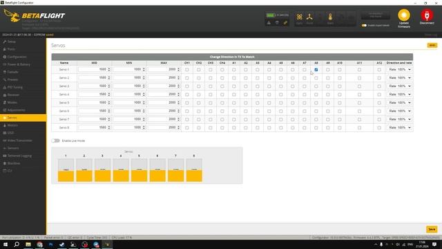 Сервопривід на FPV дрон. Налаштовуємо на прикладі SpeedyBee