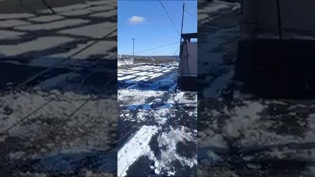 Высотные дворники:)Завершение сезона. Утепление кварт смотреть онлайн