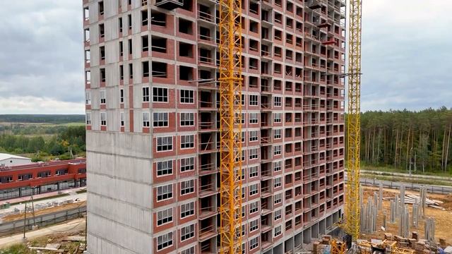 «Изумрудный Бор»: ход строительства, август 2024 г. смотреть онлайн