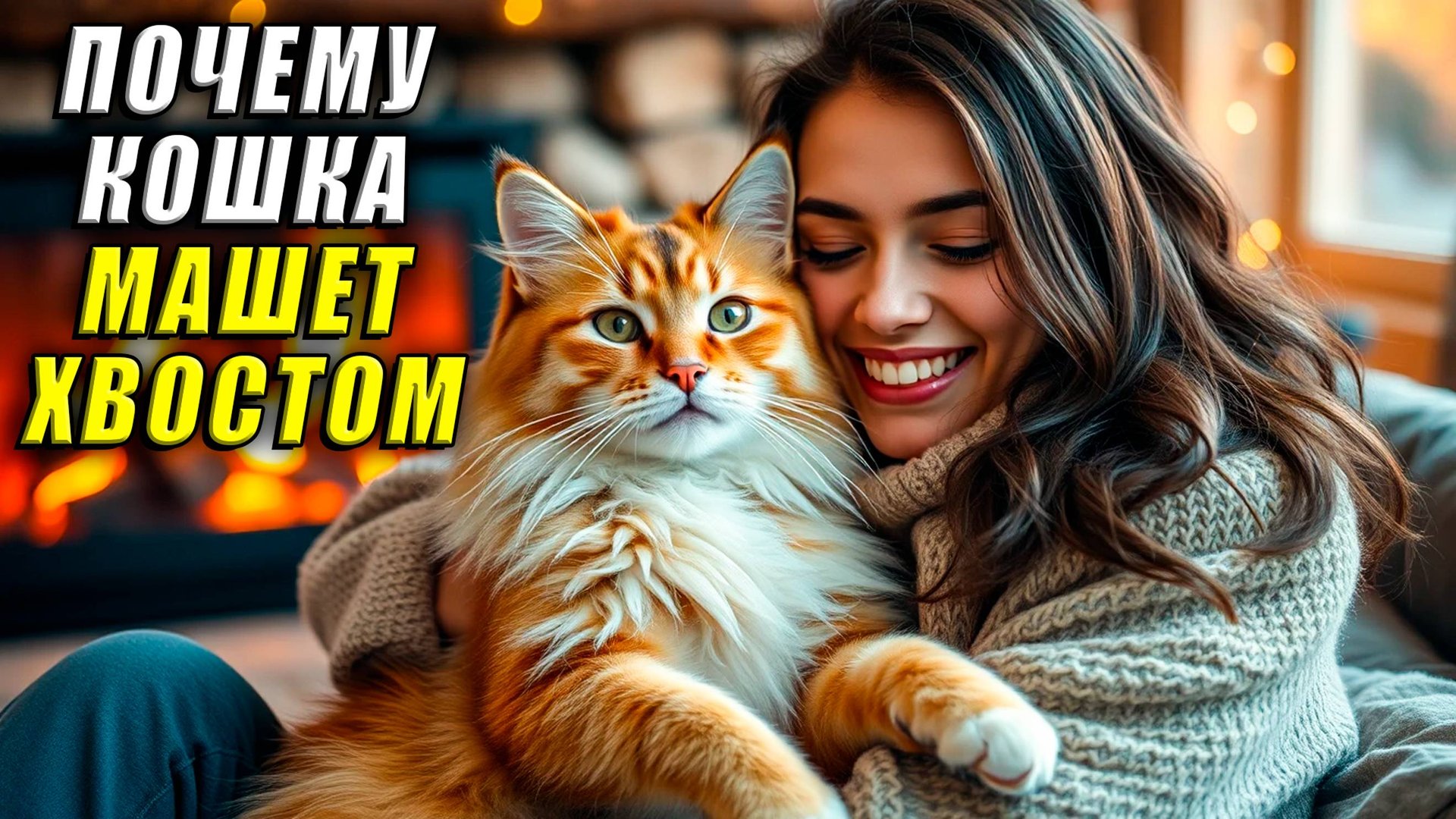 Почему кошка машет хвостом