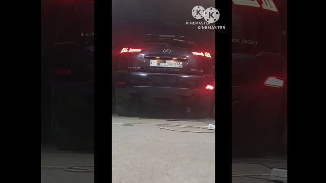 Установил задние тюнингованные фонари