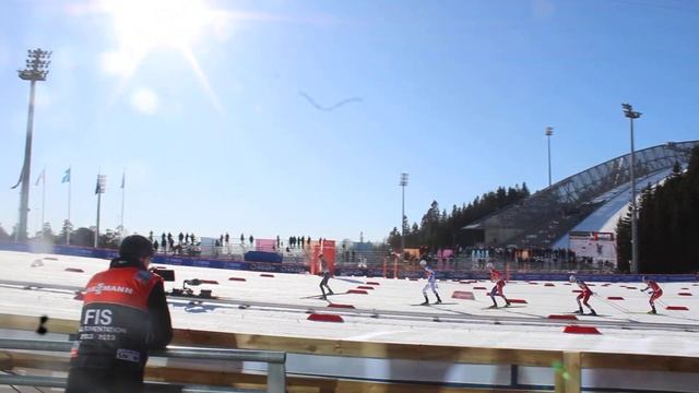 Норвегия Осло Холменколленский фестиваль борьба между Йоргеном Гробаком и Йоханнесом Лампартером смотреть онлайн