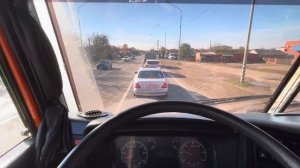 Камаз зерновоз Первый рейс в Новороссийск, КСК 41 прича