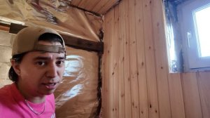 БАНЯ Из БЛОКА Утепляю Парную Выравниваю ПОЛ ставлю ПП?