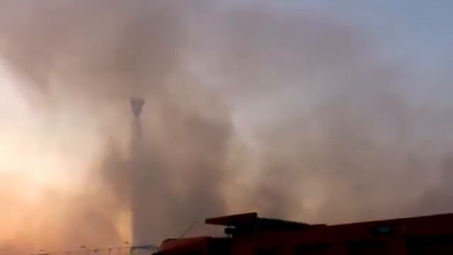 Пожар на Пятницком ш. 24 мая 2012г.