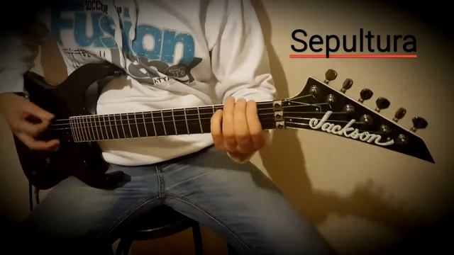 Sepultura-Territory (Cover.Партия ритм Гитары) Dan
