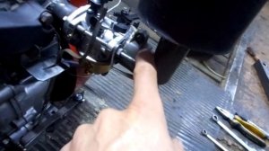 Двигатель ДМ1 стартер и регулятор оборотов