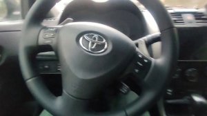 Установка кнопок руля Тойота королла 150 .