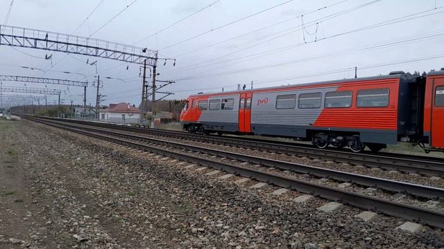 Рельсовый Автобус РА2-027 Ижевск-Набережные Челны