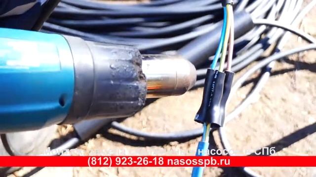 Монтаж насоса в скважину глубоко под зеркало воды, поднять старый и погрузить новый смотреть онлайн