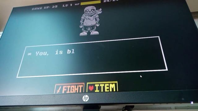 Свап Санс чуть не убил меня . смотреть онлайн