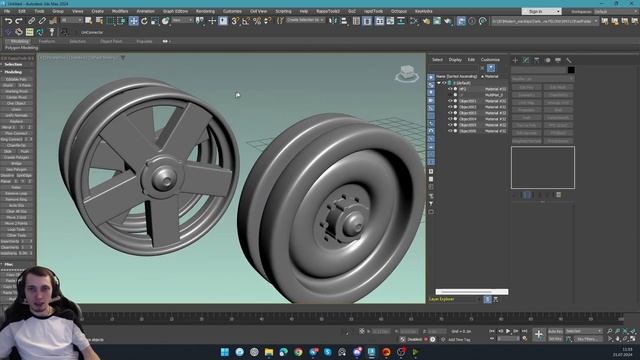 Работа с High Poly. Особенности фасок, шейдинг.