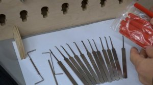 Отмычки для замков английского типа Набор отмычек сай