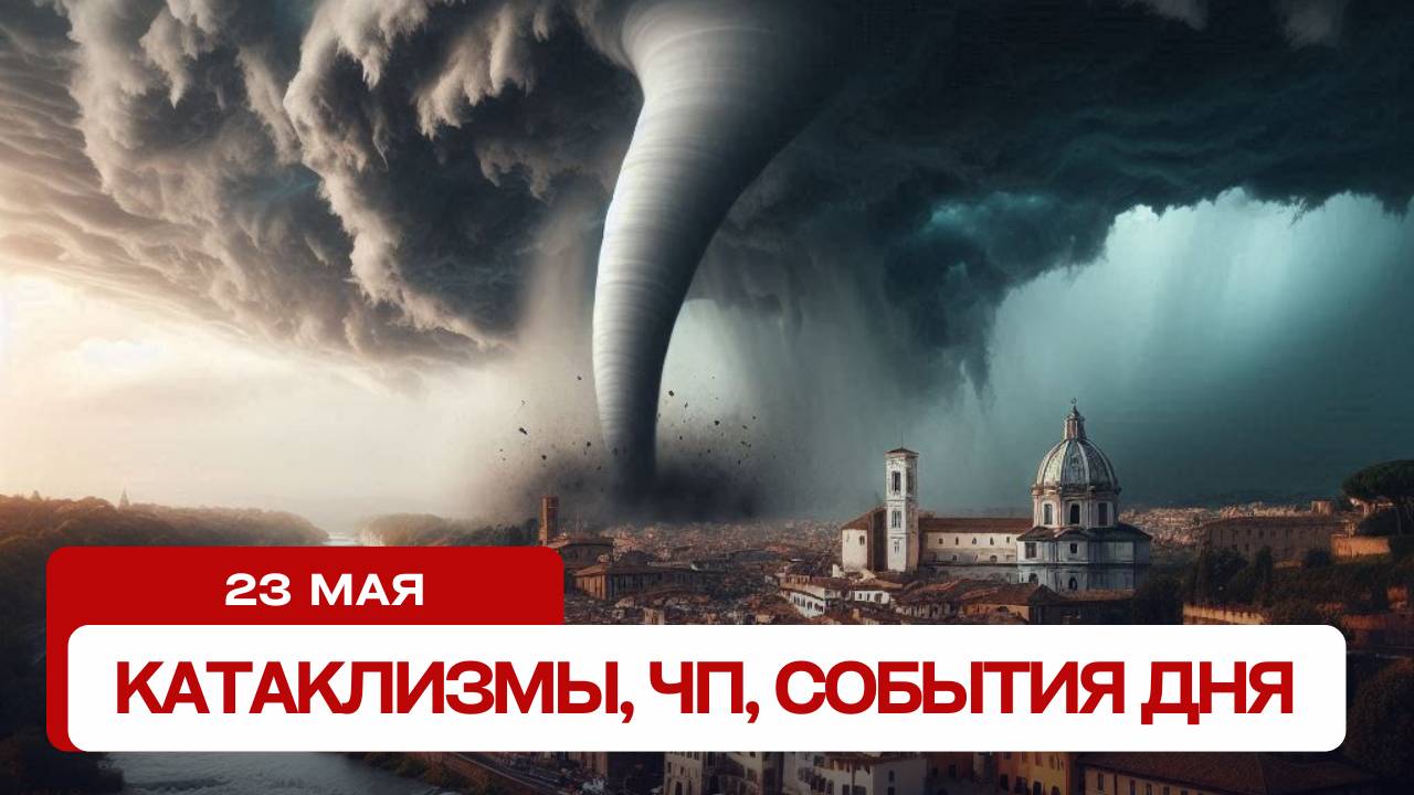 Катаклизмы за день 23.05.2025. Новости, ЧП, события дня смотреть онлайн