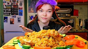 Мукбанг | Плов | Обжор Асмр