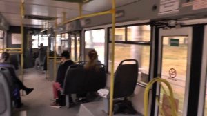 В салоне автобуса ЛиАЗ 5256.36 по маршруту 50, город Смолен