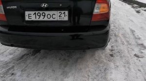 HYUNDAI ACCENT SUBARU SOUND  ВИДЕО ОТ КЛИЕНТА