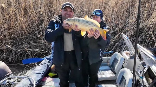 НАША РЫБАЛКА В АСТРАХАНИ (март 2025) часть (4)