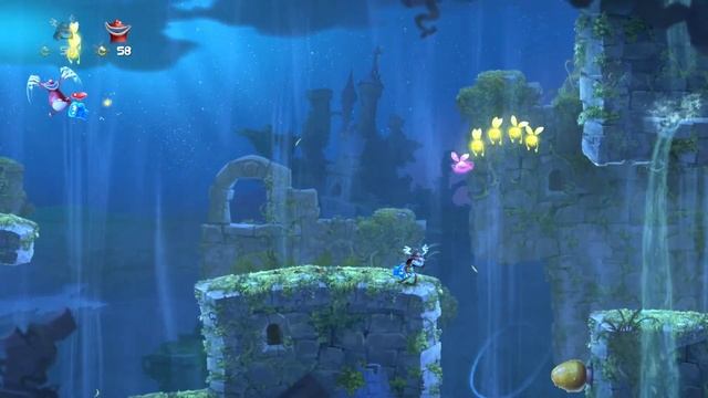 Носастики вместе с нами. Полное прохождение Rayman Legends #2 смотреть онлайн