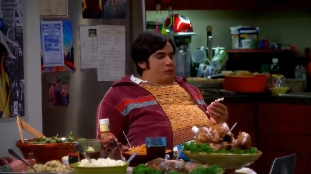 Леонард и Радж толстые. Теория Большого Взрыва.