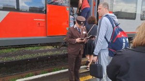 СКОРОСТНОЙ ПОЕЗД ЛАСТОЧКА ! Внутри вагона Ласточки. СП