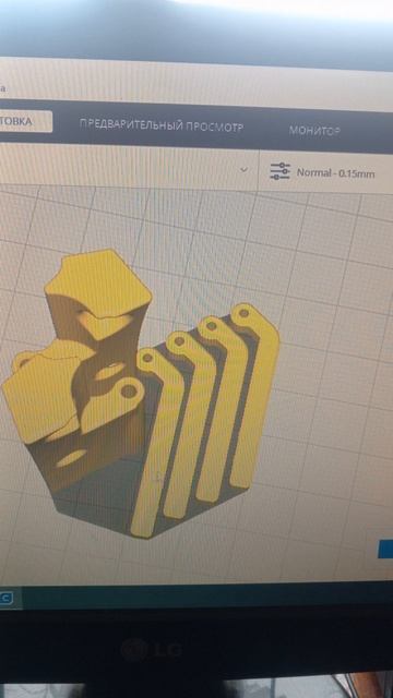 Разбираем модель в Cura 3D Workshop смотреть онлайн