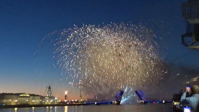 Праздник выпускников ''Алые Паруса''(Санкт-Петербург,Сенатская Пристань,25.06.2022) смотреть онлайн