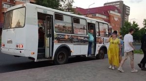 автобус ПАЗ 32054 (е927ое750) маршрут 15