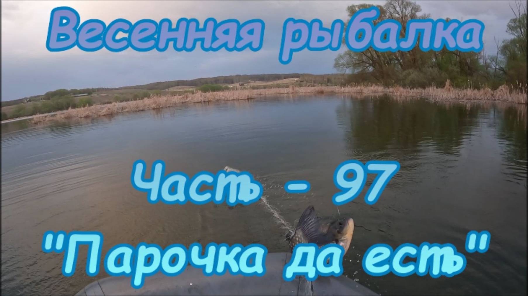 Весенняя рыбалка. Часть - 97. "Парочка да есть". смотреть онлайн
