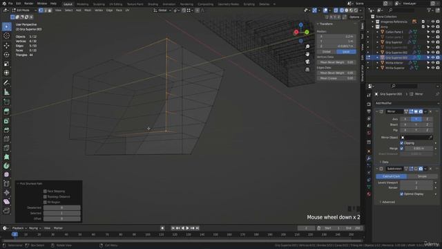 31 - Modeling Decorative Bottom Grip CHALLENGE Loop Redirection смотреть онлайн