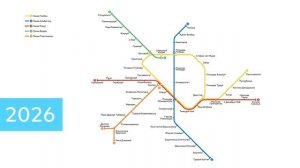 Развитие Бухарестского метро 1979-2070