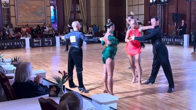 Невский бал про Ам турнир ча ча ча
