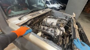 Начало проекта СВАП (SWAP) 1UZ-FE в паджеро 2 (V43)