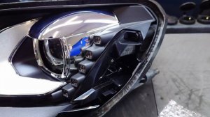 Замена штатного ксенона Touareg NF на модули LTB Matrix BI-LED с по