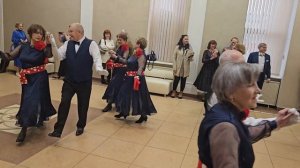 Кадриль💥. Танцует "РЕСПЕКТ 60+" на вечере танцев 22.02.2025 ?