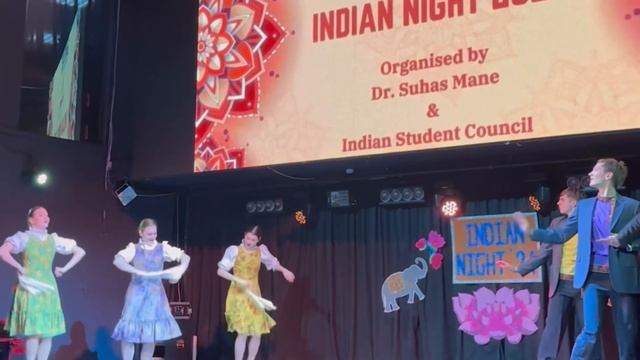 Калинка | Kalinka | Russian Folk Dance | Indian Night 2024 | Nizhny Novgorod