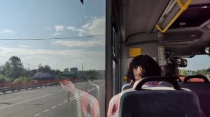 ЛО, Тосно, автобус №1 от совхоза Ушаки до ж/д вокзала | П