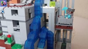 Обзор ГОРНАЯ ПЕЩЕРА ЛЕГО МАЙНКРАФТ. Самый большой наб?