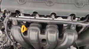 Звук мотора G4KD до капитального ремонта , стук поршнево