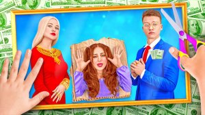 💰Меня удочерила семья миллиардеров 🏡 Милые и смешные сценки