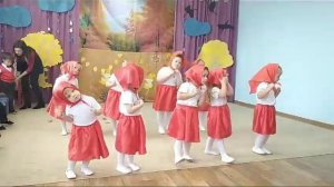 Ягодки - рябинки, красные косынки…