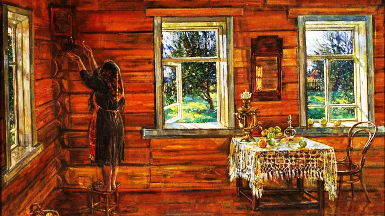 Жанровые работы художника Николая Зайцева смотреть онлайн