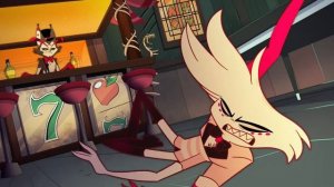 Энджел Даст разговаривает с Хаском | дубляж от @NDProd| От?